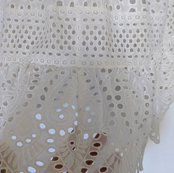 Beautiful White victorian dress (needs slip) - Picture 7 of 7